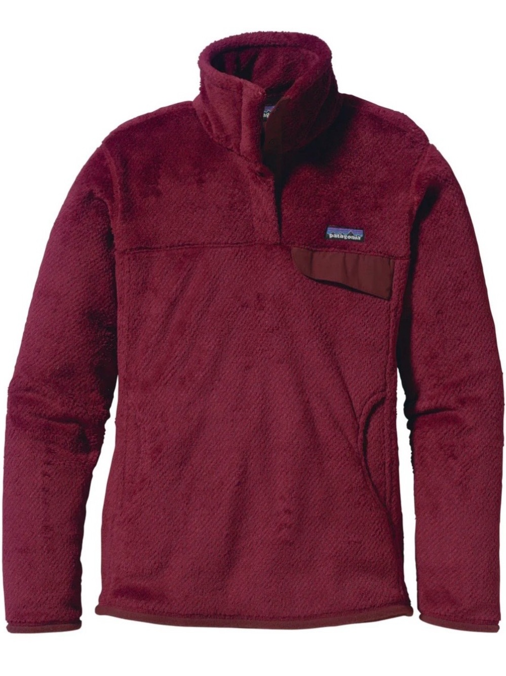 Patagonia Women's Deep Burgundy Plush Women's Re-Tool Snap-T
